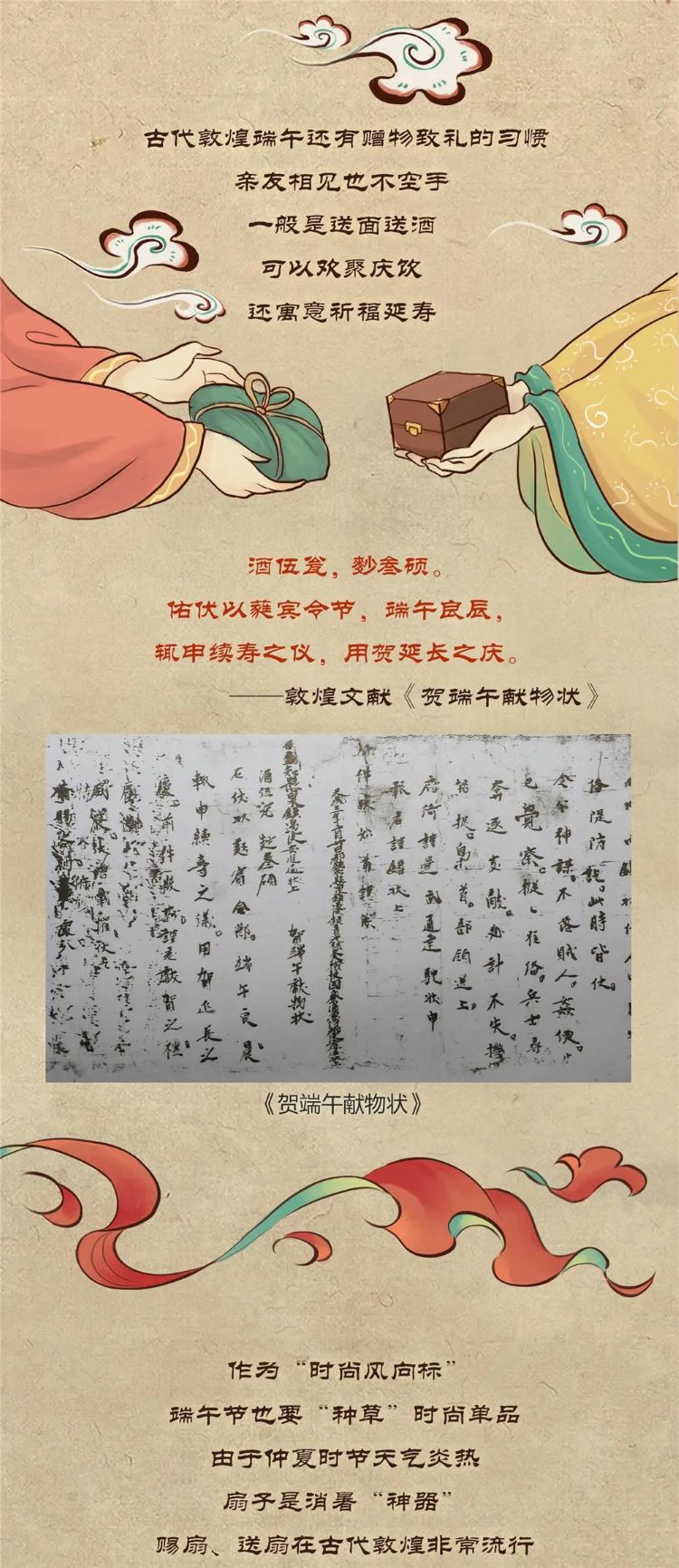 古代敦煌端午习俗