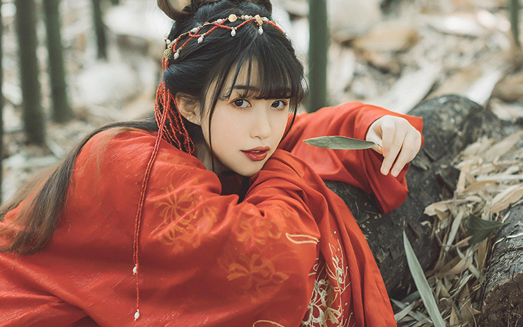 敦煌汉服拍摄